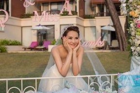 伊能静婚礼未ps照片